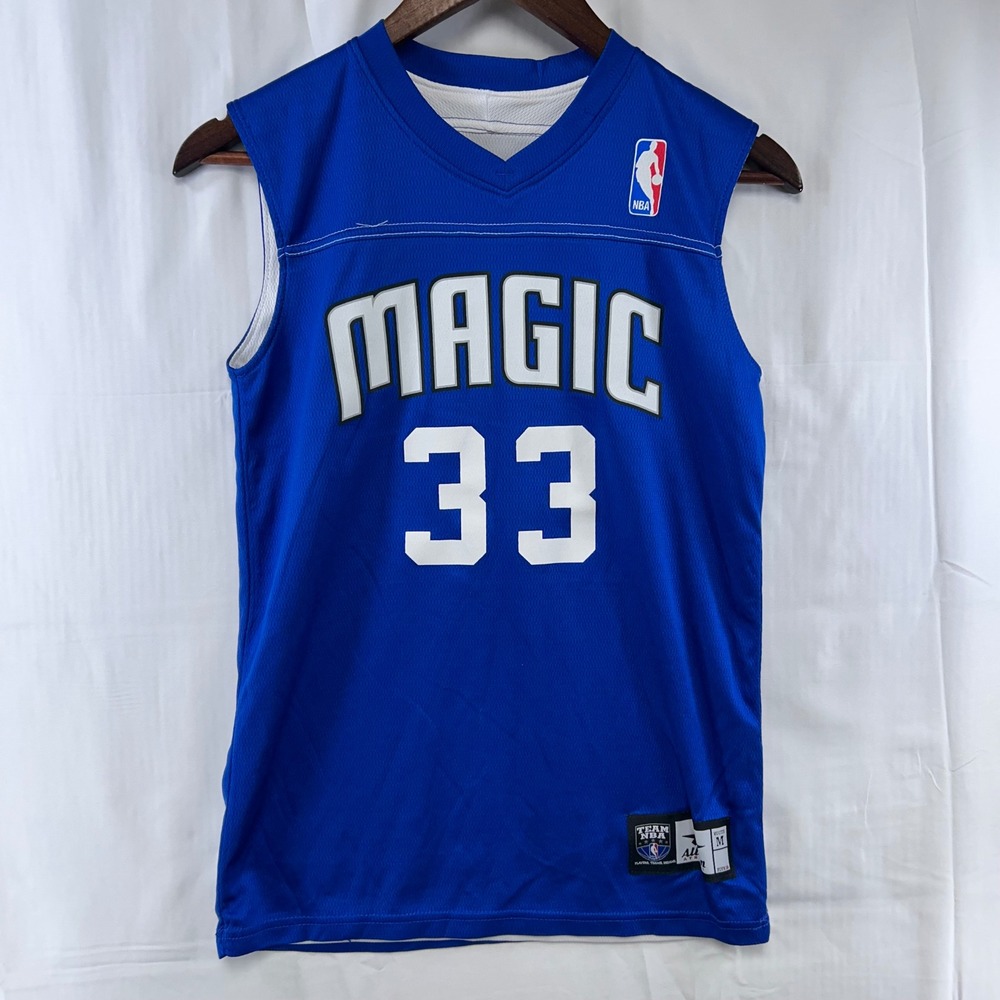 Alleson Athletic Orlando Magic Jersey Youth‎ M Blue White 33 Reversible
